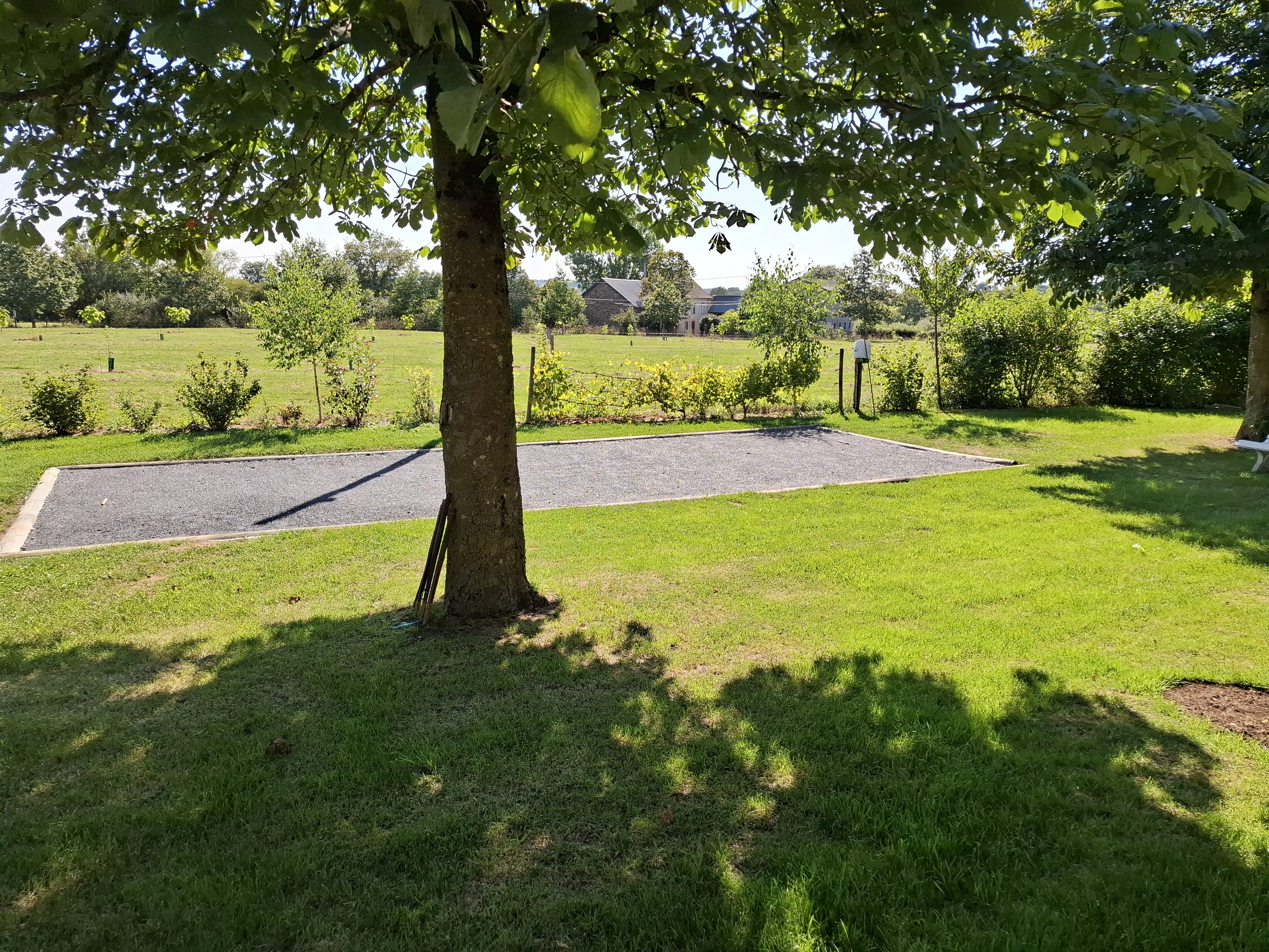 Le séjour avec sa grande table